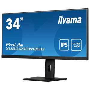 iiyama ProLite/XUB3493WQSU-B5/34"/IPS/3440x1440/75Hz/4ms/črna/3R XUB3493WQSU-B5