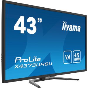 iiyama ProLite/X4373UHSU-B1/42,5"/VA/4K UHD/60Hz/3ms/črna/3R X4373UHSU-B1