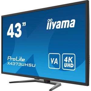 iiyama ProLite/X4373UHSU-B1/42,5"/VA/4K UHD/60Hz/3ms/črna/3R X4373UHSU-B1