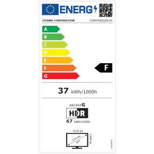 iiyama ProLite/XCB4594DQSN-B1/44,5"/VA/5120x1440/165Hz/0,8ms/črna/3R XCB4594DQSN-B1