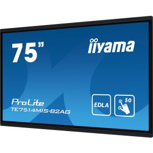 75" iiyama TE7514MIS-B2AG: IPS, 4K, USB-C, EDLÁ TE7514MIS-B2AG