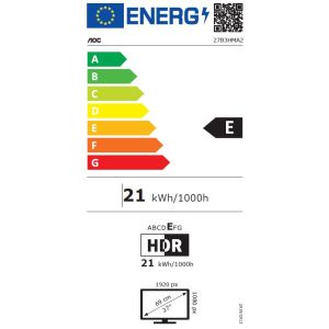 AOC/27B3HMA2/27"/VA/FHD/100Hz/1ms/črna/3R 27B3HMA2