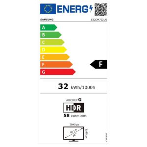 Samsung Smart Monitor/M70D/32"/VA/4K UHD/60Hz/4ms/črna/3R LS32DM702UUXDU