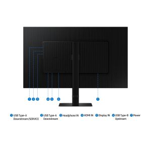 Samsung ViewFinity S6/S60D/32"/IPS/QHD/100Hz/5ms/črna/3R LS32D600EAUXEN