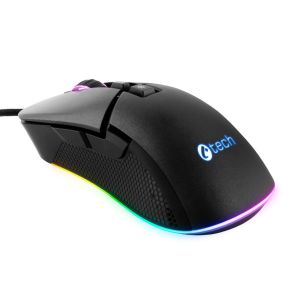 C-TECH Dawn/Gaming/Optični/Desničarski/6400 DPI/Žični USB/Črn GM-24L