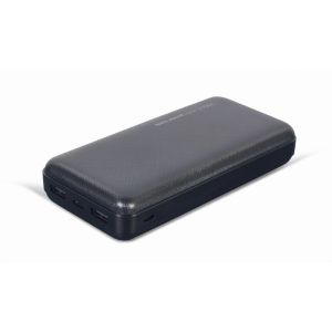 GEMBIRD power bank 20.000 mAh črn PB20-02