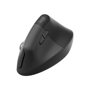 LOGITECH Lift For Business/Ergonomski/Optični/Za desničarje/4.000 DPI/USB+BT/Graphite 910-006494