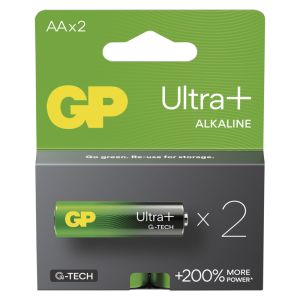 GP Alkalna baterija ULTRA PLUS AA (LR6) - 2 kom 1013222000