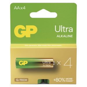 GP Alkalna baterija ULTRA AA (LR6) - 4 kos 1013224100