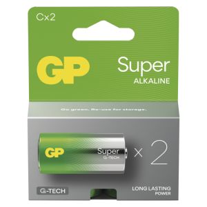 GP Alkalna baterija SUPER C (LR14) - 2 kom 1013322200