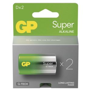 GP Alkalna baterija SUPER D (LR20) - 2 kom 1013422200