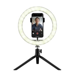 TRUST MAKU RING LIGHT KOMPLET ZA VLOGOVANJE 24393