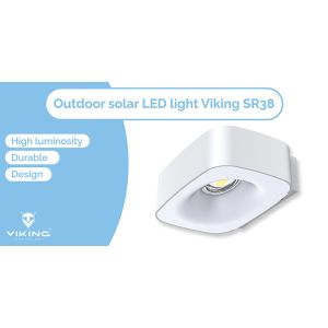 Zunanja solarna LED svetilka Viking SR38 VSR38