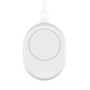 Belkin Pro Convertible Qi2, stojalo 15W, belo WIA008btWH