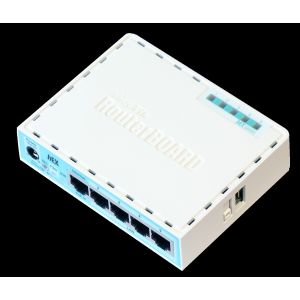 Mikrotik RB750Gr3, hEX, 256MB RAM, 880MHz, 5xGigabitLAN, L4 RB750Gr3