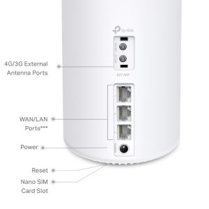 TP-Link Deco X10-4G (1 paket) 4G+ AX1500 Mesh Wifi6 LTE sistem Deco X10-4G(1-pack)