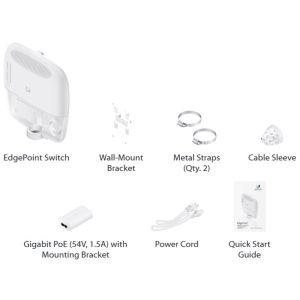 Ubiquiti EP-S16, stikalo EdgePoint WISP, 16x GLAN, 2x SFP/SFP+ EP-S16