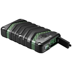 Sandberg prenosni USB napajalnik 20100 mAh, Survivor Outdoor, za pametne telefone, črno-zelen 420-36