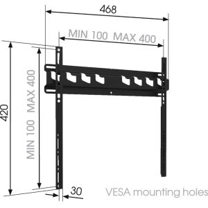 MA3000 Fiksni nosilec Vogel&#39;s za TV 32-55" MA 3000