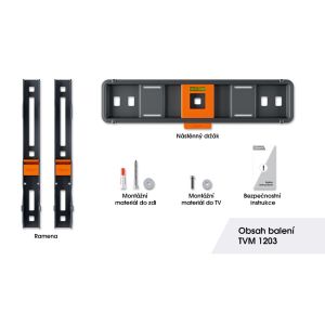 Vogel&#39;s TVM 1203, fiksni TV nosilec za ekrane 19-50", 30 kg TVM 1203