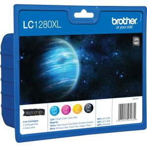 Kartuša Brother LC1280XL VALBP, CMYK, štvorbalenie, multipack, original