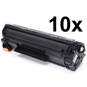 Toner Canon 737, CRG-737, desaťbalenie, črna (black), alternativni