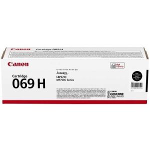 Toner Canon 069H BK, CRG-069H BK, 5098C002, črna (black), originalni