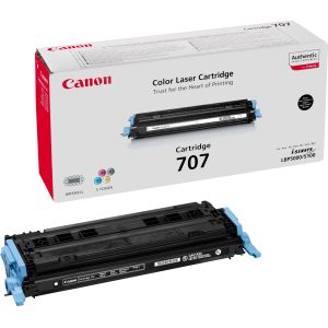 Toner Canon 707, CRG-707, črna (black), originalni