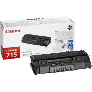 Toner Canon 715, CRG-715, črna (black), originalni