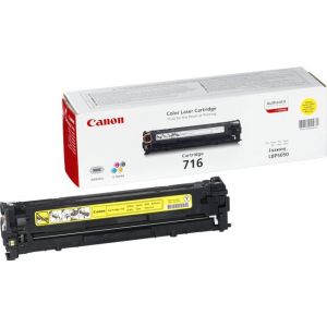 Toner Canon 716, CRG-716, rumena (yellow), originalni