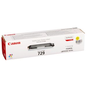 Toner Canon 729, CRG-729, rumena (yellow), originalni