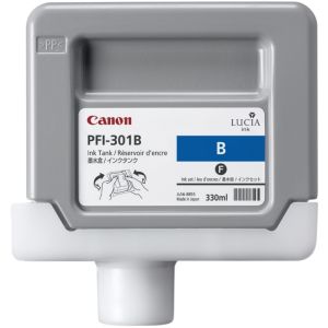 Kartuša Canon PFI-301B, modra (blue), original