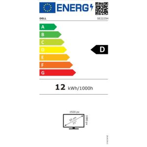 Dell/SE2225H/21,45"/VA/FHD/75Hz/5ms/črna/3RNBD 210-BNHK