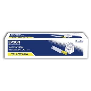 Toner Epson C13S050316 (CX21), rumena (yellow), originalni