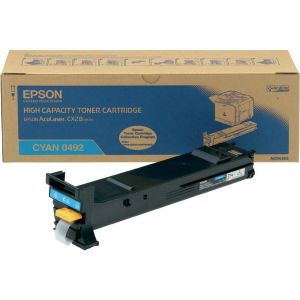 Toner Epson C13S050492 (CX28), cian (cyan), originalni