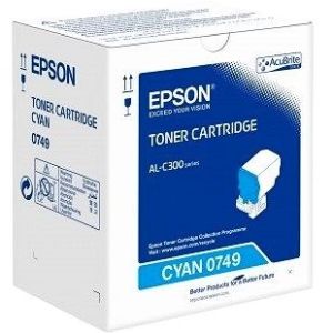 Toner Epson C13S050749 (AL-C300), cian (cyan), originalni