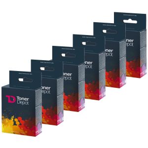 Kartuša Epson T0807, CMYK + LC + LM, šest paketov, TonerDepot, multipack, premium