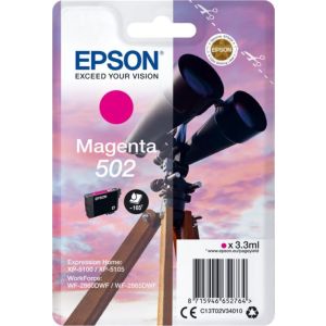 Kartuša Epson 502, C13T02V34010, magenta, original