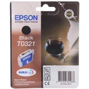 Kartuša Epson T0321, črna (black), original