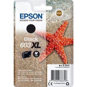 Kartuša Epson 603 XL, C13T03A14010, črna (black), original