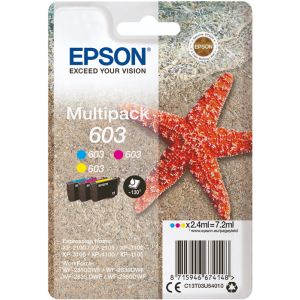 Kartuša Epson 603, C13T03U54010, CMY, trojni paket, multipack, original