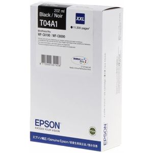 Kartuša Epson T04A1 XXL, C13T04A140, črna (black), original