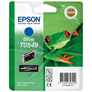 Kartuša Epson T0549, modra (blue), original