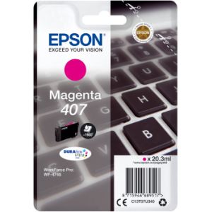 Kartuša Epson 407, T07U3, C13T07U340, magenta, original