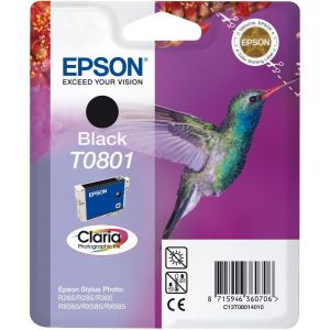 Kartuša Epson T0801, črna (black), original