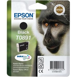 Kartuša Epson T0891, črna (black), original