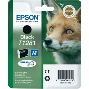 Kartuša Epson T1281, črna (black), original