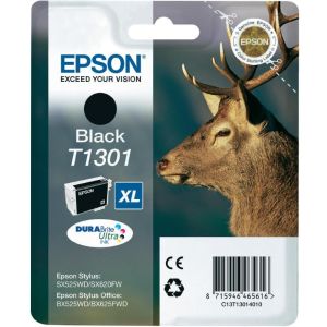 Kartuša Epson T1301, C13T13014012, črna (black), original