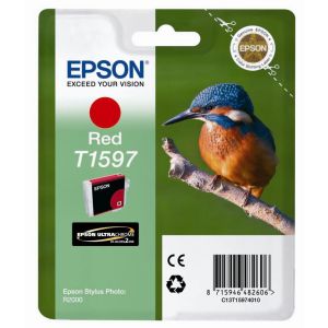 Kartuša Epson T1597, rdeča (red), original