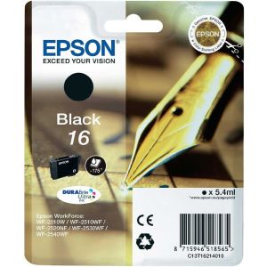 Kartuša Epson T1621 (16), črna (black), original